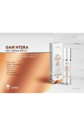 Gam Hydra Day Nemlendirici Gündüz Kremi 50 ML