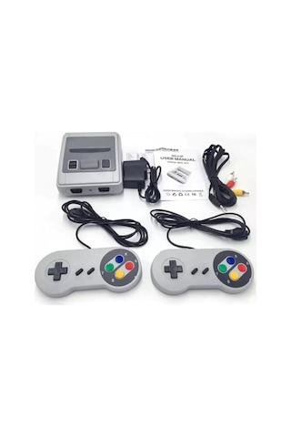 Süper Oyun 8 Bit Konsol Oyunları Kolay Bağlantı 620 Oyunlu Uyumlu