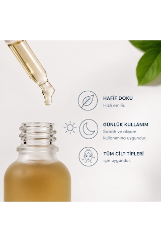 Dermaura C Vitamini Yüz Serumu 30ml Aydınlatıcı Leke Karşıtı Ve Nemlendirici Cilt Bakım Serumu