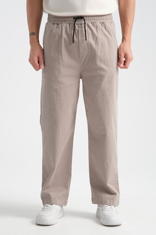 Redline Calmfit Erkek Baggy Kalın Beli Lastikli Pantolon Bej