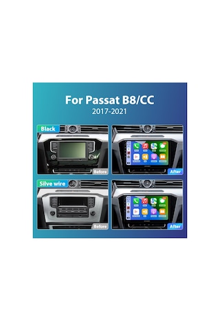 EXVOL VOLKSWAGEN PASSAT B8 ANDROİD MULTİMEDYA 2GB/32GB 10 İNC HD IPS
