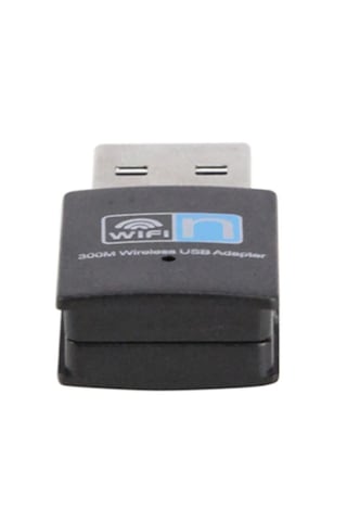 6040 Usb Adaptör Alıcı Kablosuz Wifi Adaptör Mini 300 Mbps Realtek Rtl8192eu Chipset
