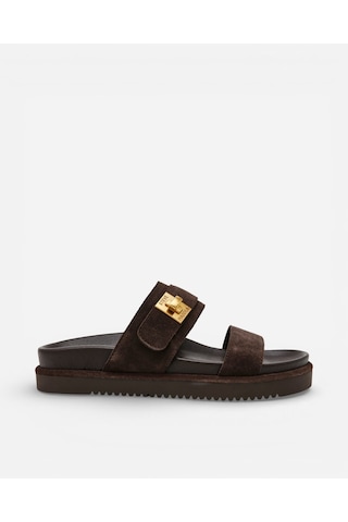 Steve Madden Take-two Cho Brn Sd Kadın Cho Brn Sd Terlik Take-two Kahverengi