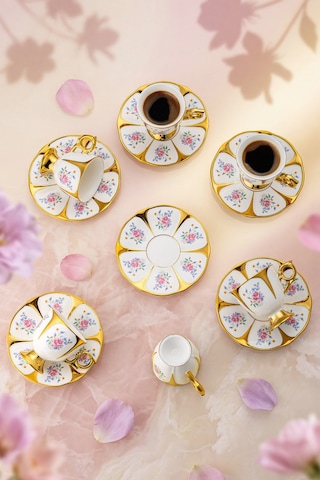 Emsan Bloom 6 Kişilik Kahve Fincan Takımı 100 Ml Multicolor