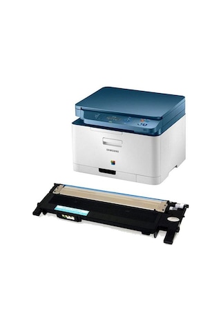 Samsung Clt-C406 - C410W/C460Fw/C460W Mavi Uyumlu Toner