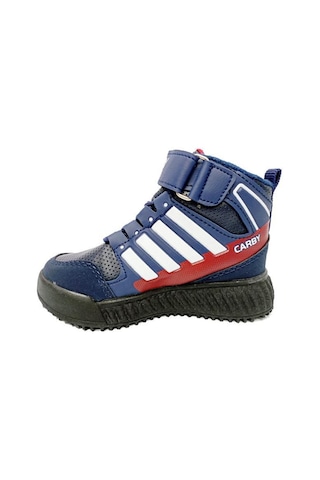 Carby 2021-b Bebe Sneakers Bot Laci Beyaz Kırnızı Lacivert