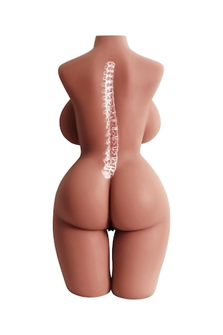 Erotixshop Ultra Realistik Gerçekçi Boy Melez Tenli Titreşimli Tam Eklemli 16 KG Manken