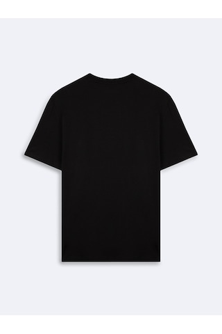 LTB Minimal Baskılı Siyah T-shırt