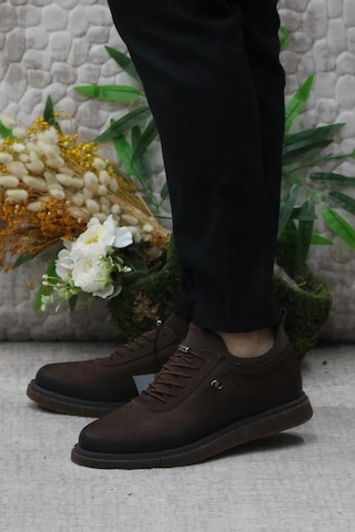 Pierre Cardin 61896 Casual Erkek Hakiki Deri Nubuk Ayakkabı Kış 24 001