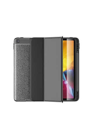 Apple iPad Uyumlu 10.2 7.nesil Kılıf Tablet Focus Silikon - Siyah