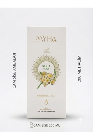 Saklı Bahçe Kolonya 200 Ml Zarif Ve Hoş Kokulu