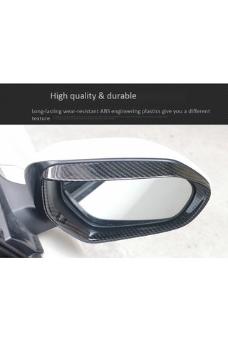 Crackedice Toyota Prius 2016-2019 Araba Arka Görünüm Yan Kapı Aynası Kalkanı