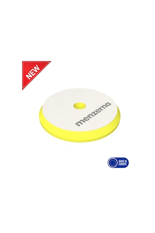 Menzerna Rotary Ve Orbital Uyumlu İnce Pasta Süngeri 130/150mm - Sarı Orta Çizik Giderici Ped