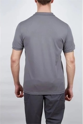 Alpinist 600603 Roc Erkek Polo T-shirt Antrasit M Siyah