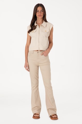 U.S. Polo Assn. U.s Polo Assn. Regular Fit Kadın Fermuarlı Yelek 2126383 Taş