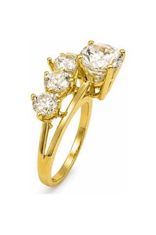 Yazıcılar 14 Ayar Altın Diamond Harmony Şık Tasarım Yüzük 3,60 Gr 331