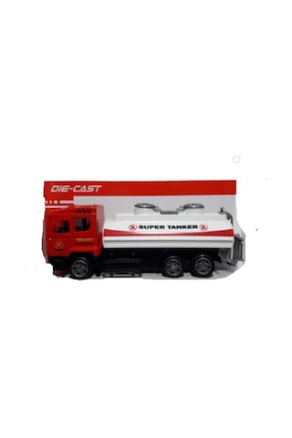 Metal Ön Kasa Oyuncak Su Tanker Arabası Çek Bırak Özellik Oyunca