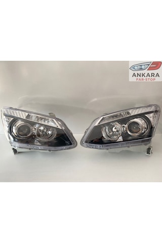 Isuzu D-max 2012-2015 Far Lambası Mercekli Takım Sağ - Sol