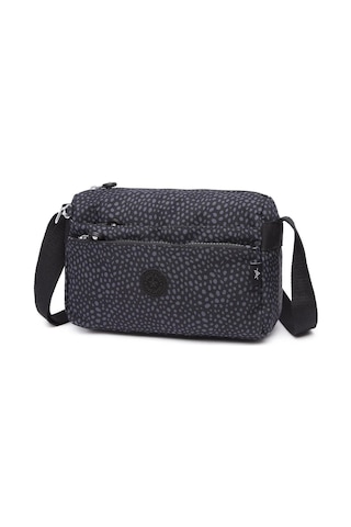 Smart Bags Günlük Küçük Boy Su Geçirmez Hafif Krınkıl Kumaş Kadın Çapraz Çanta Puantiye Siyah