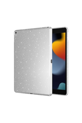 Apple Uyumlu iPad Air 3 / Pro 10.5 Tablet Kılıfı Işıltılı Parlak Görünüm Koton Case