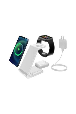 Fastbuy 4'lü Kablosuz Manyetik Şarj Seti - İphone 8/11/12/13 Uyumlu, 15w Hızlı Şarj