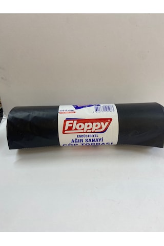 Floppy Endüstriyel Jumbo Boy Çöp Poşeti 10'lu 80x110 Cm 800 Gr