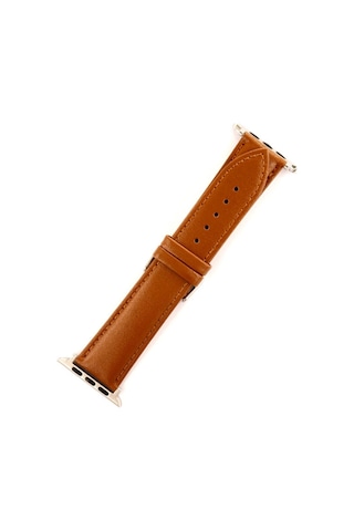 Apple Watch 42mm Nl26 Deri Kordon - Taba