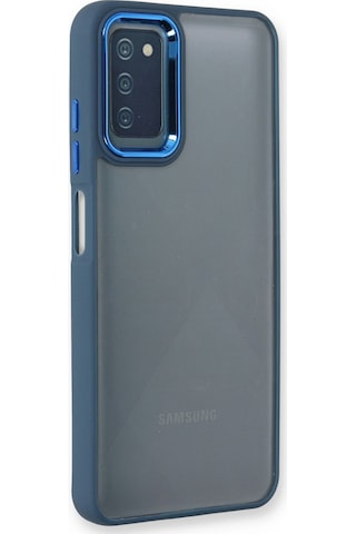 Galaxy A03s Kılıf Dora Kapak - Mavi