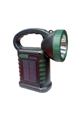 Wıson Ws-4343 Çok Fonksiyonlu Solar Şarjlı Powerbanklı Kamp Lambası Çok Renkli
