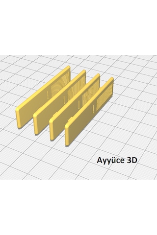 Ayyüce 3d, Mazda 2/3/4/5/6/cx5/cx7/cx9 Tavan Çıta Kapağı, 4x