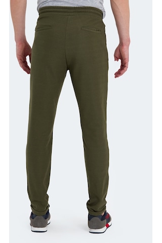 Slazenger PART Erkek Fermuar Cepli Dar Paça Haki Eşofman Altı