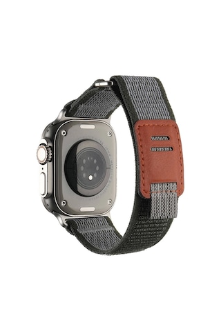 Apple Uyumlu Watch Ultra Ultra 2 49mm Hasır Kordon Redclick Krd-106 Strap Kayış