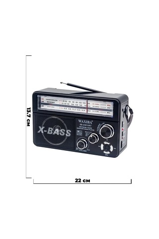 Nostaljik Radyo Waxıba Nostaljik Radyo Bluetooth Fm Usb Xb-2301rt 5468