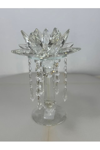 Biev Kristal Mumluk 25 Cm ŞEFFAF