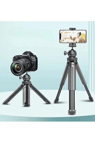 Bluetooth Kumandalı Masaüstü Mini Tripod / 360 Ayarlanabilir 32