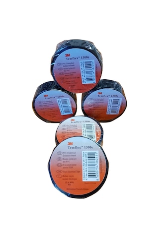 Siyah Elektrik İzole Bandı 18mm 100 Adet Esnek, Dayanıklı Ve Güçlü Yapışkanlı Bant Seti Motorx