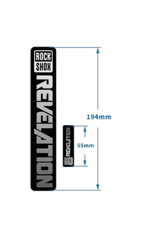 Parlak Gümüş-mtb Yol Bisikleti Ön Çatal Çıkartmaları Rock Shox Vahiy Bisiklet Dağ Bisikleti Çıkartmaları Güneş Koruyucu Antifade Ücretsiz Kargo Gümüş