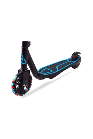 5 Yaş Üstü Işıklı Mavi Scooter Mavi