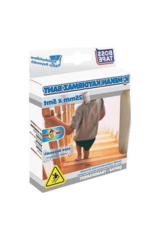 Kaydırmaz Bant, 25 Mm X 5 M Boyutunda Ve Şeffaf Tasarım İle Güvenli Kullanım
