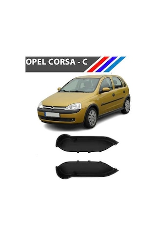 Corsa C Kapı Cebi Ön Sol Ve Sağ 2 Adetli Takım Siyah Renk 488336400 M3463