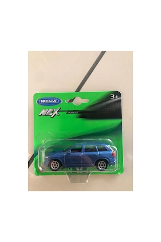 Volvo Xc 90 Renault 12 1/64 Ölçek Lisanslı Diecast Metal Model Araba Oyuncak Araba Set Mavi