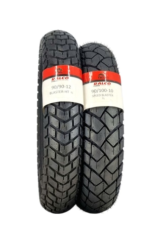 Activa 125 Uyumlu Lastik Takımı 90/100-10 Ve 90/90-12 Speedblaster/blaster Ht