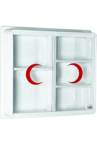 Ecza Dolabı Büyük Boy Içi Dolu İçerik Setli 47 x 44 x 12 CM 157