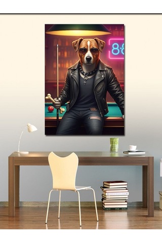 Kanvas Tablo Casus Köpek 50cmx70cm