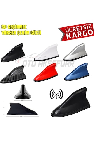 Otoaksefuar Renault Megane 2 Hb Uyumlu Elektrikli Köpek Balığı Shark Anten