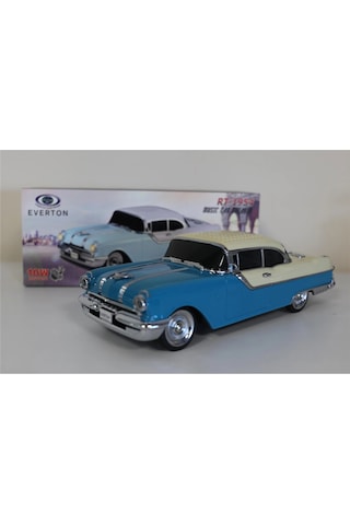 Everton Rt-1954 Mavi Arabalı Bluetooth Fm-usb-tf-aux Şarjlı Nostaljik Radyo Kdo