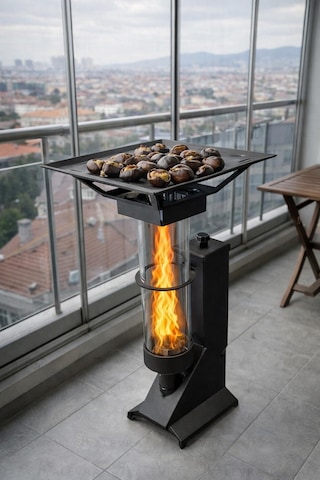 Ekonomik Mini Bahçe Sobası