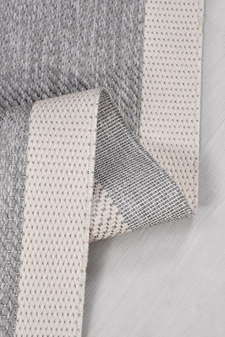 Vatra Gri Ekru Sisal Tarzı Modern Robot Süpürge Uyumlu Mutfak Oturma Odası Koridor Halısı Gri/ekru