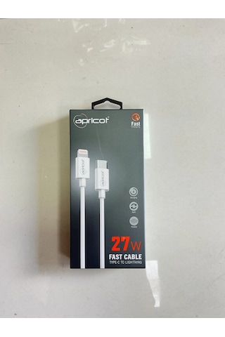 Apricot Type-c Ve Lightning Uçlu Hızlı Şarj Aleti 27w