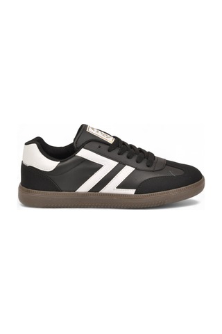 Lento Siyah-beyaz Bağcıklı Hafif Rahat Unisex Yürüyüş Ve Spor Ayakkabı Sneaker 234750 Siyah - Beyaz